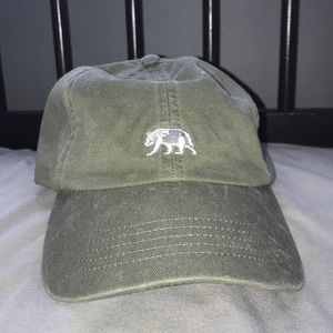 eddie bauer army green baseball cap/hat